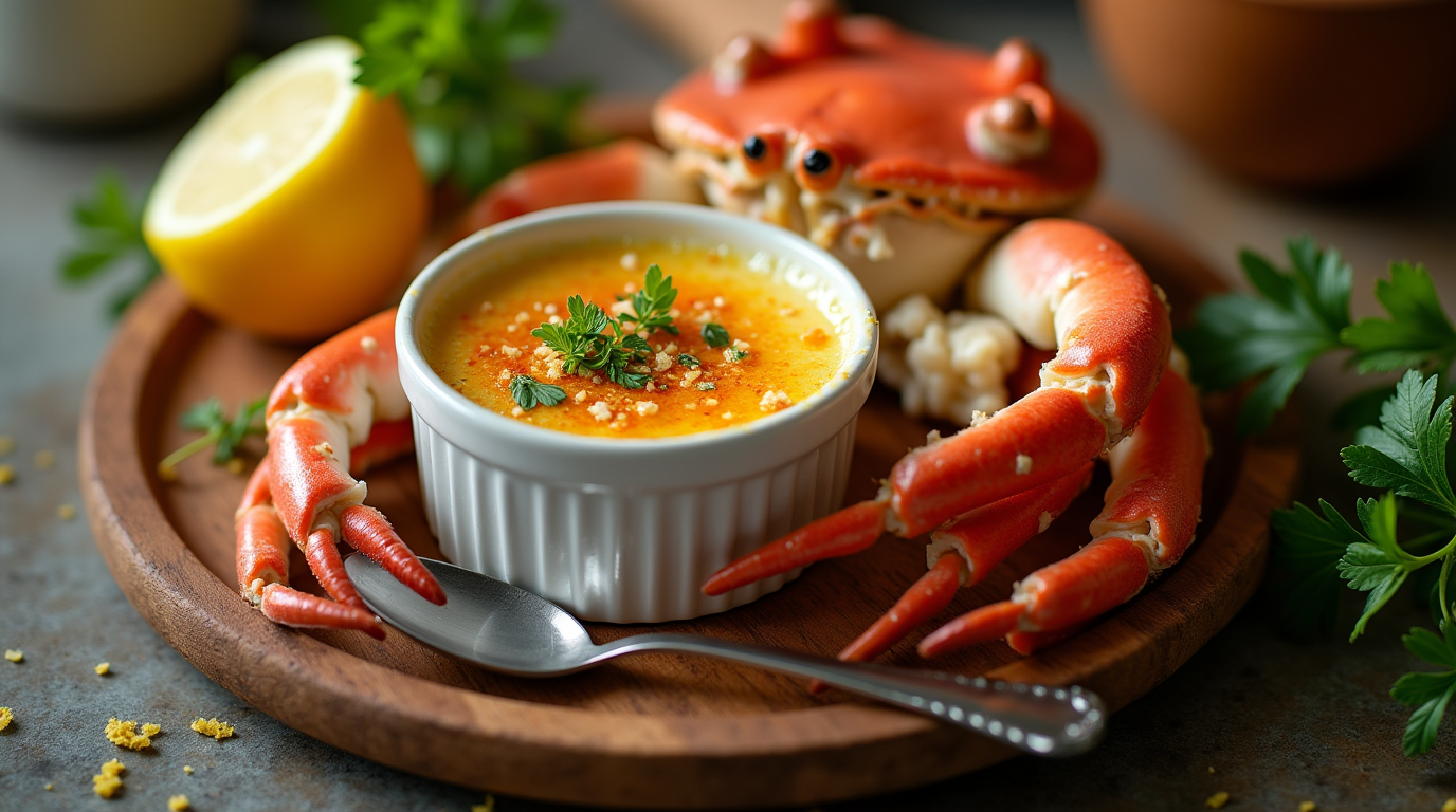 Crab Brulee Recipe