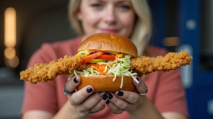 schnitzel sandwich