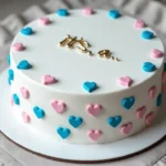 gender reveal cake