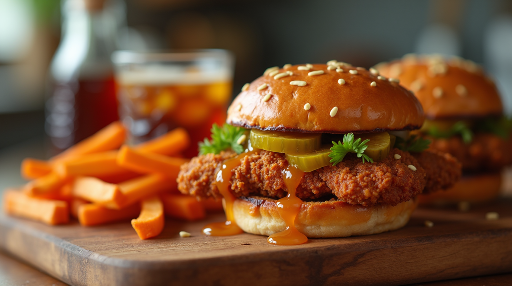 Hot Honey Chicken Sandwich