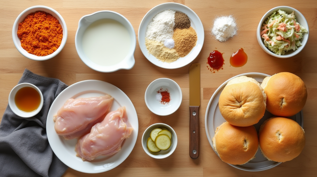 Hot Honey Chicken Sandwich